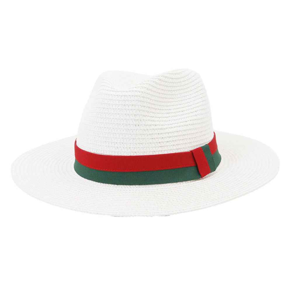 Stylish Sun Protection Hats for Men and Women – Perfect for Outdoor Beach Adventures White One size