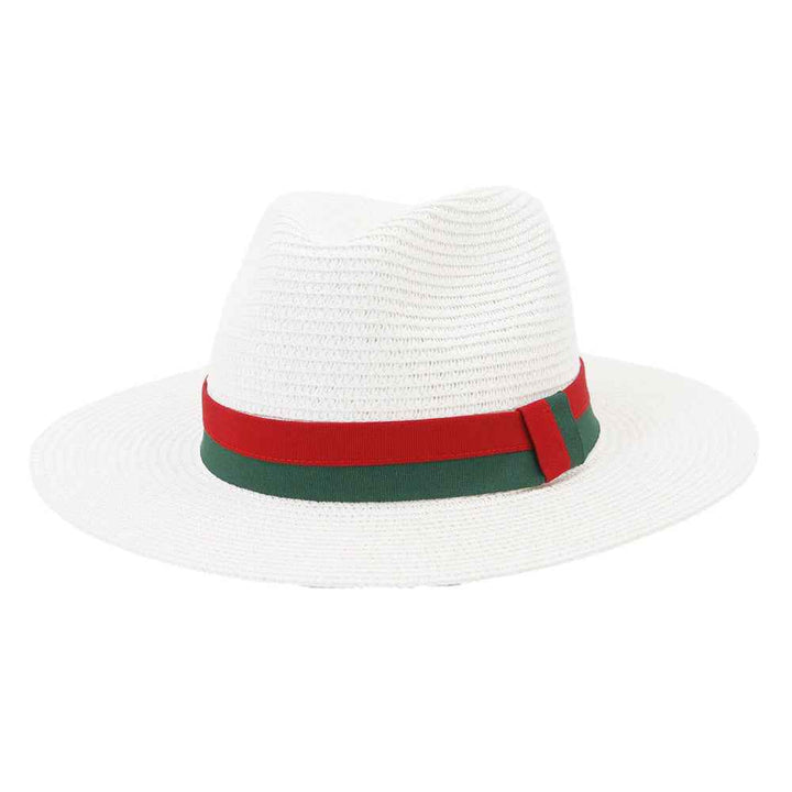 Stylish Sun Protection Hats for Men and Women – Perfect for Outdoor Beach Adventures White One size