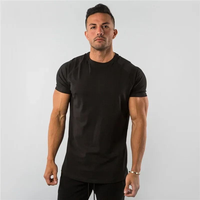 Men's Premium Muscle Fit T-Shirt Black