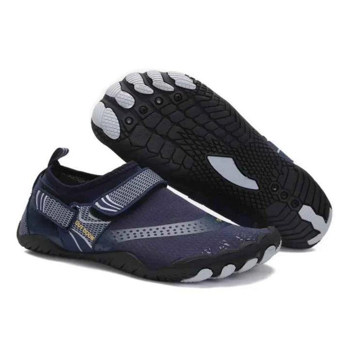 Men's Lightweight Barefoot Water Shoes with Grip for Wet Adventures Dark Blue