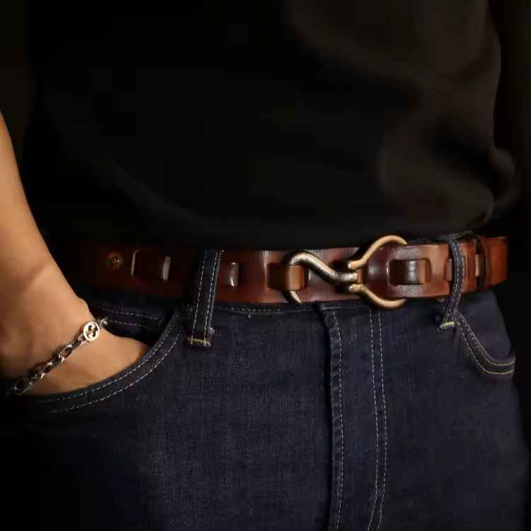 Premium Lancaster Leather Belt - Durable & Stylish