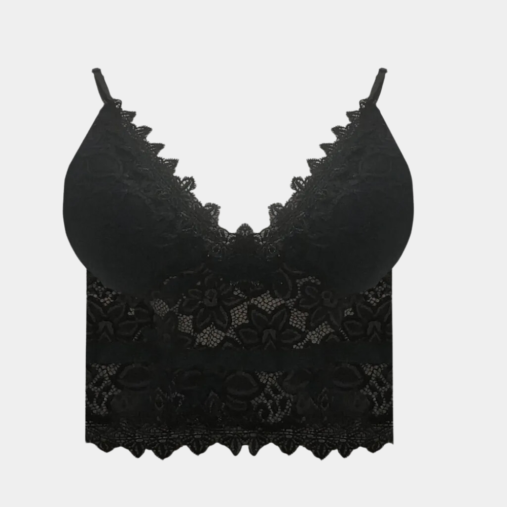 Naolin | Women's Lace Cropped Top