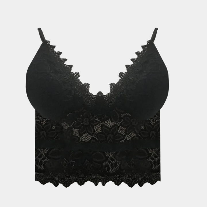 Naolin | Women's Lace Cropped Top
