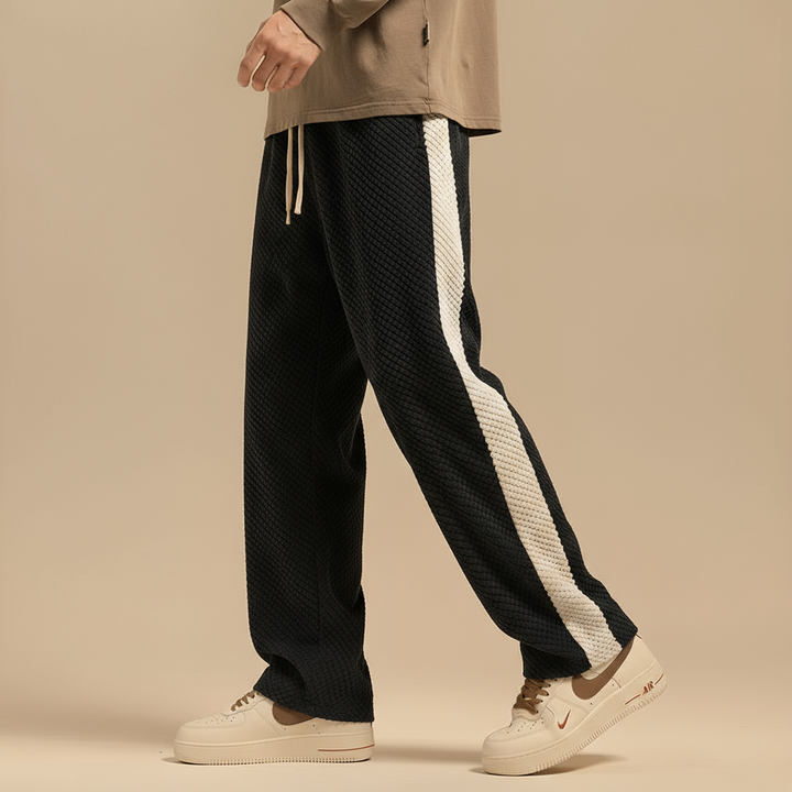Men's Corduroy Sweatpants - Comfortable and Stylish Black
