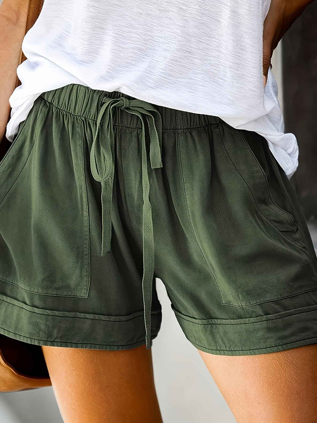 Women's Relaxed Drawstring Shorts for Comfort