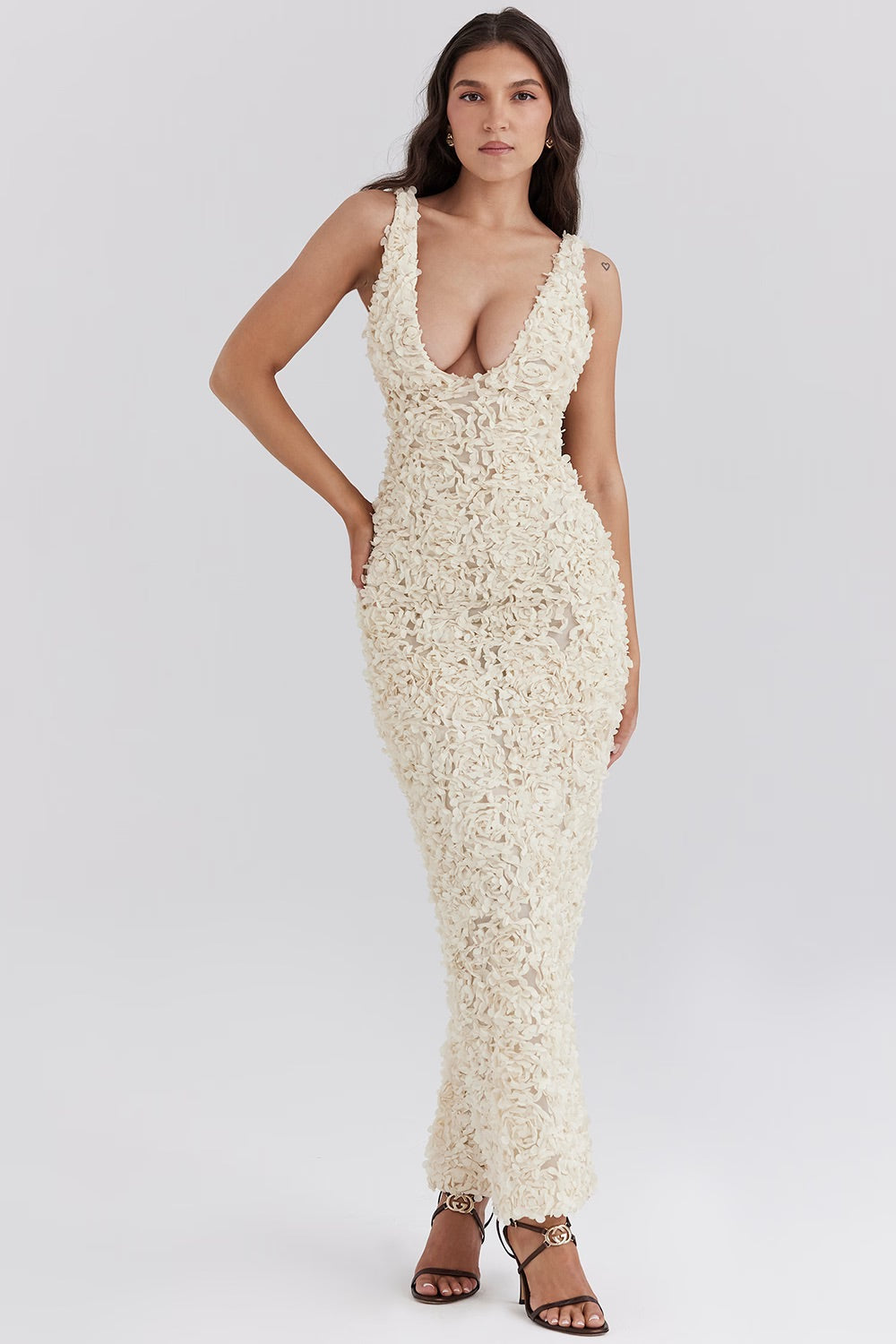 Giulia | Women's Maxi Dress with Floral Print