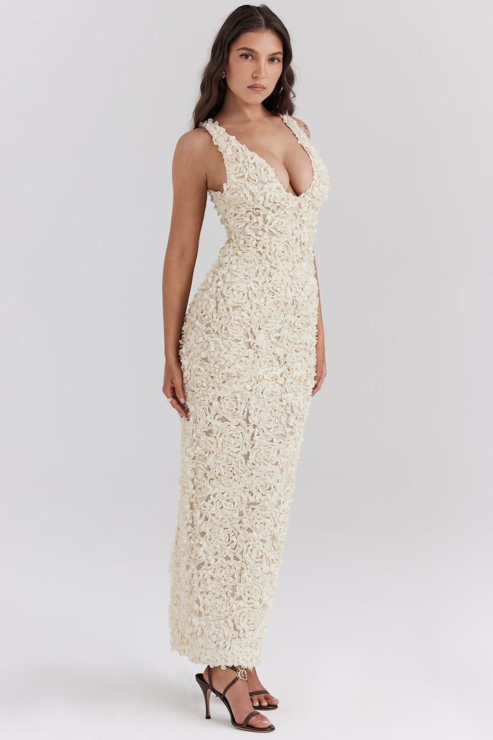 Giulia | Women's Maxi Dress with Floral Print