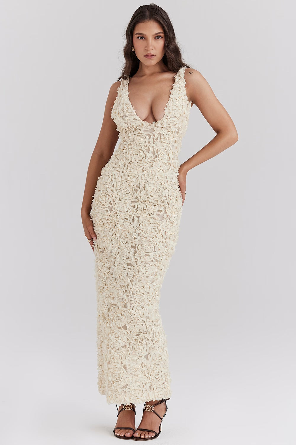Giulia | Women's Maxi Dress with Floral Print