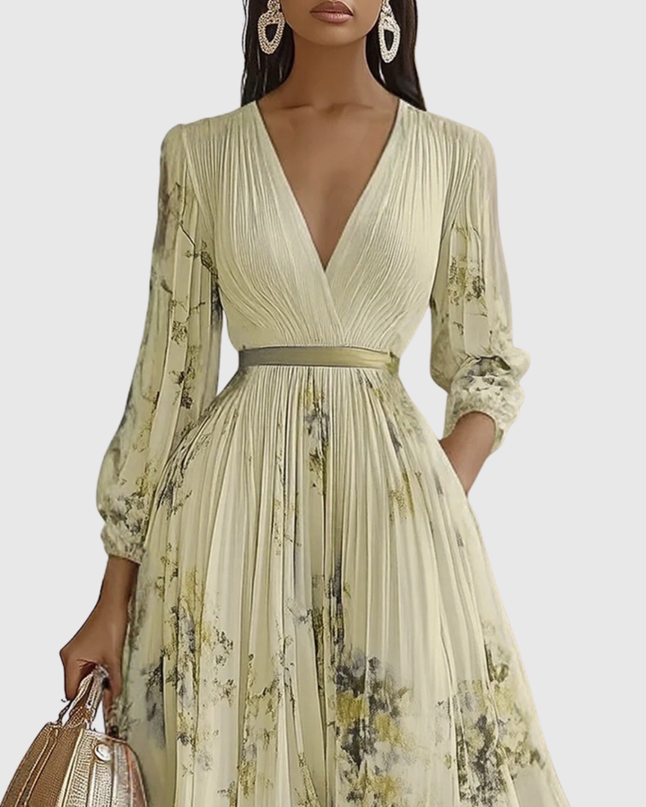 Carla | Women's Sleeveless A-Line Midi Dress