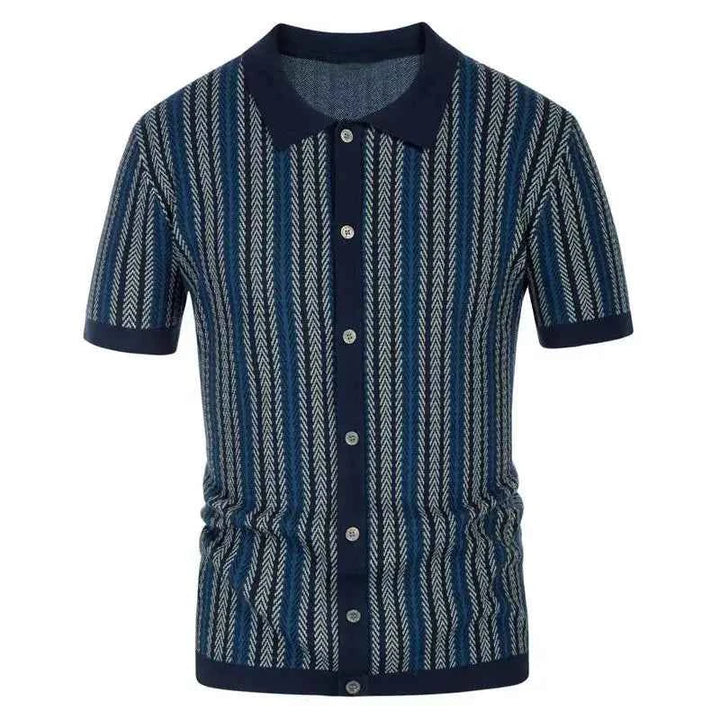 Men's Button Down Polo Shirt