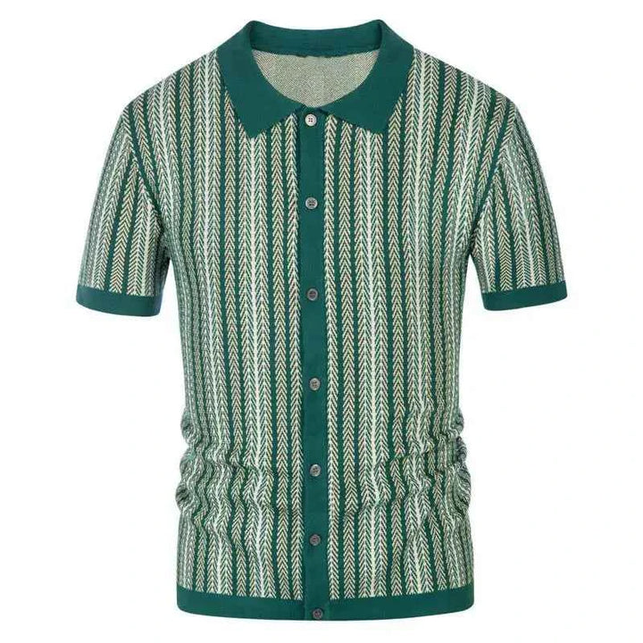 Men's Button Down Polo Shirt