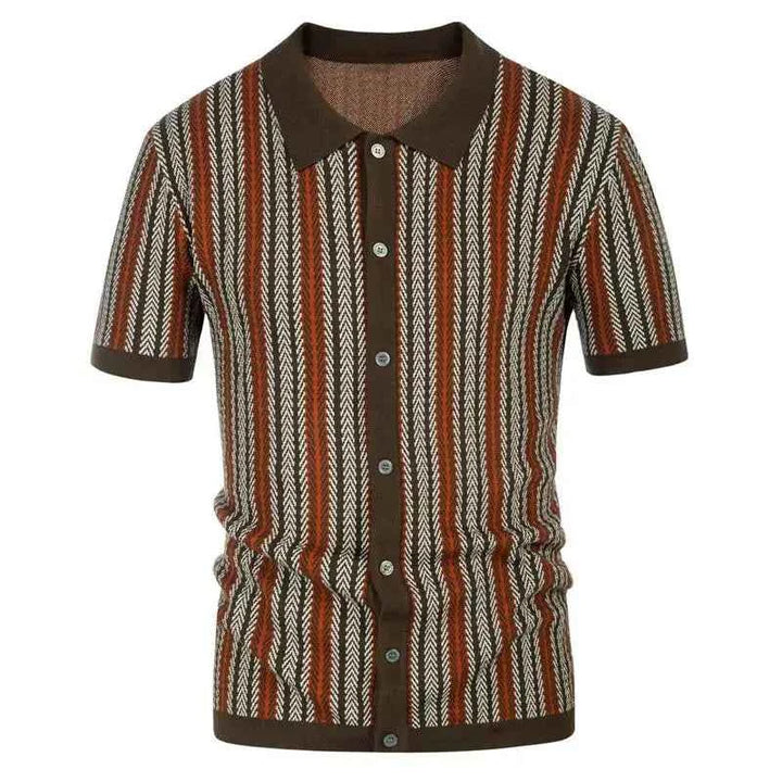 Men's Button Down Polo Shirt