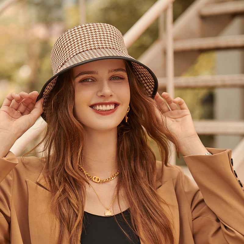 Cloth Female Bucket British Fashion Fisherman Hat