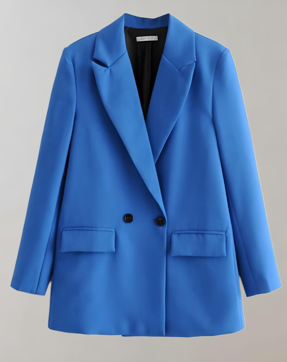Women's Stylish Blazer - Chic and Versatile Outerwear Blue