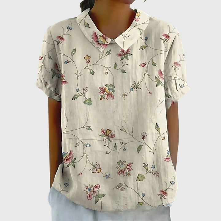 Women's Floral Relaxed Blouse