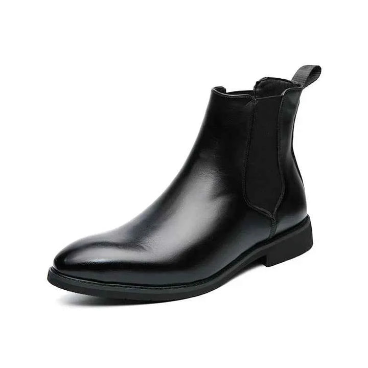 Men's Classic Non-Slip Chelsea Winter Boots Black