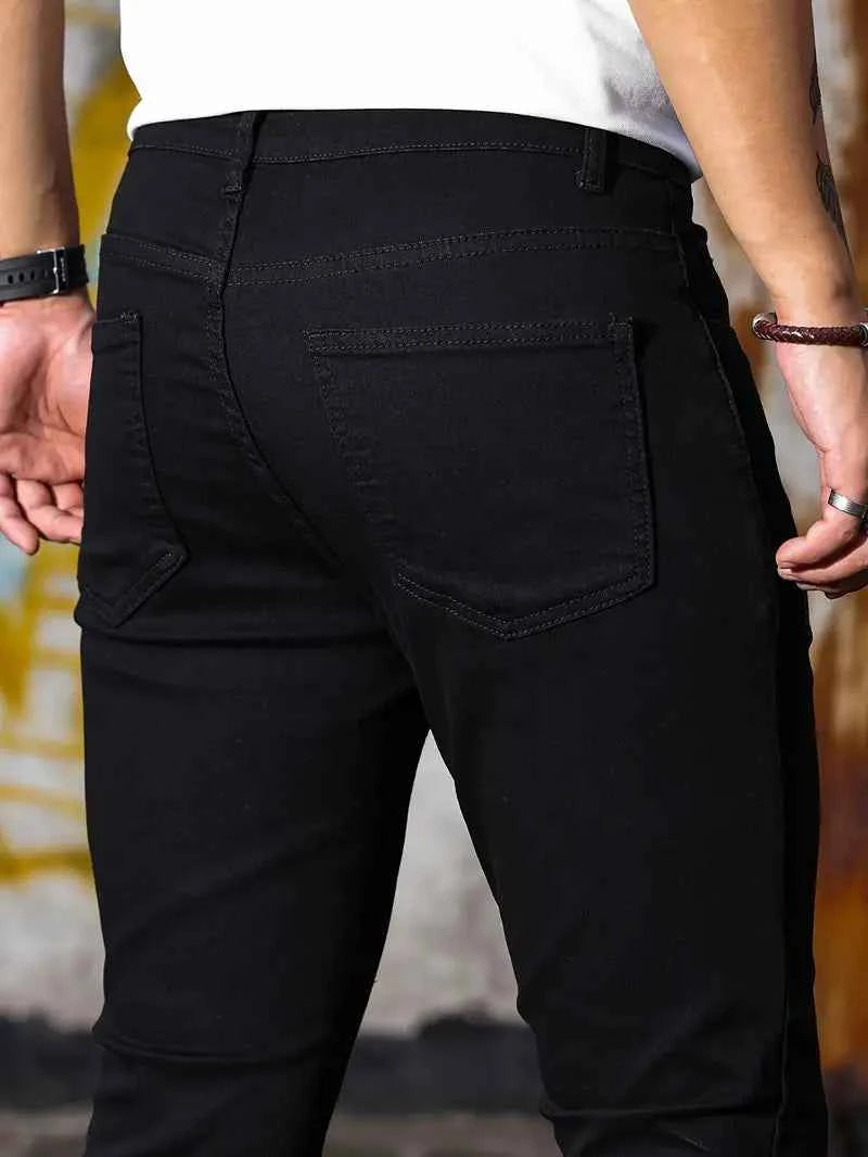 Men's Stretch Denim Skinny Jeans – Stylish & Comfortable Casual Wear