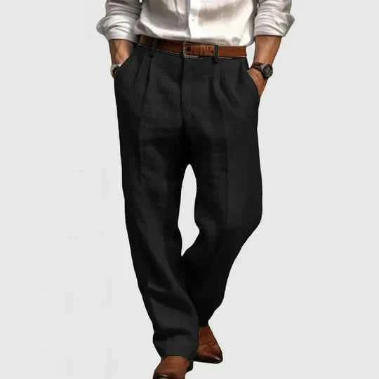 Men's Casual Cotton-Linen Trousers – Relaxed Comfort for Every Day