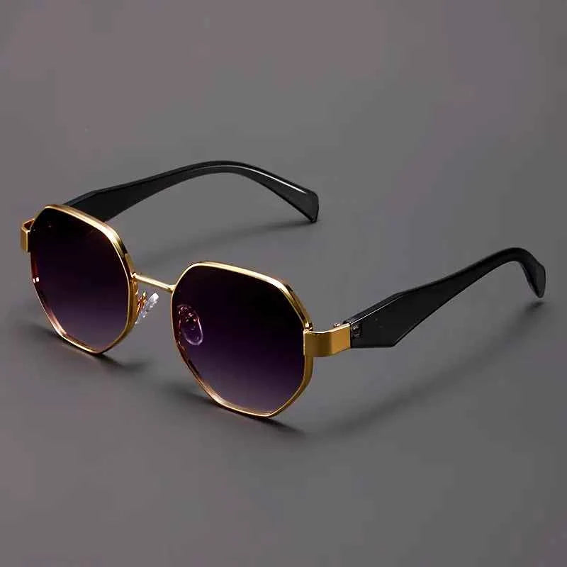 Chic Black Sunglasses for Stylish Looks Purple Black