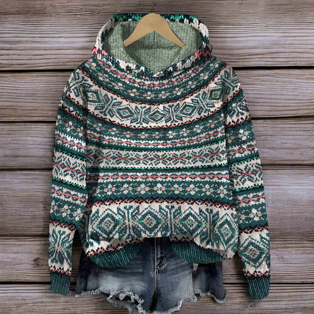 Women's Icelandic Printed Hoodie