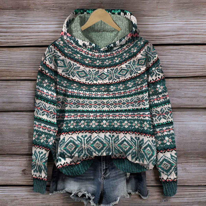 Women's Icelandic Printed Hoodie