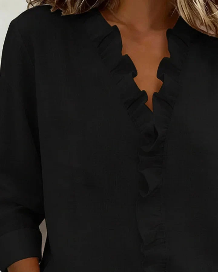 Women's Lightweight V-Neck Blouse
