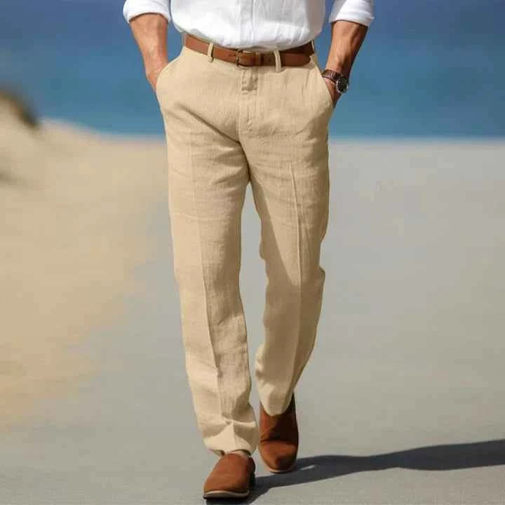 Men's Relaxed Fit Pants Khaki