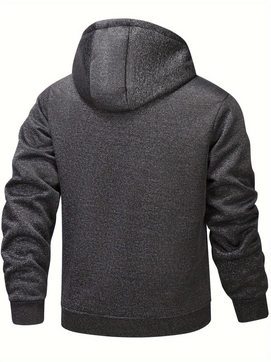Men's Sherpa Lined Zip-Up Hoodie