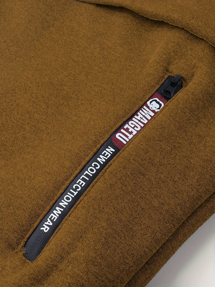 Men's Sherpa Lined Zip-Up Hoodie