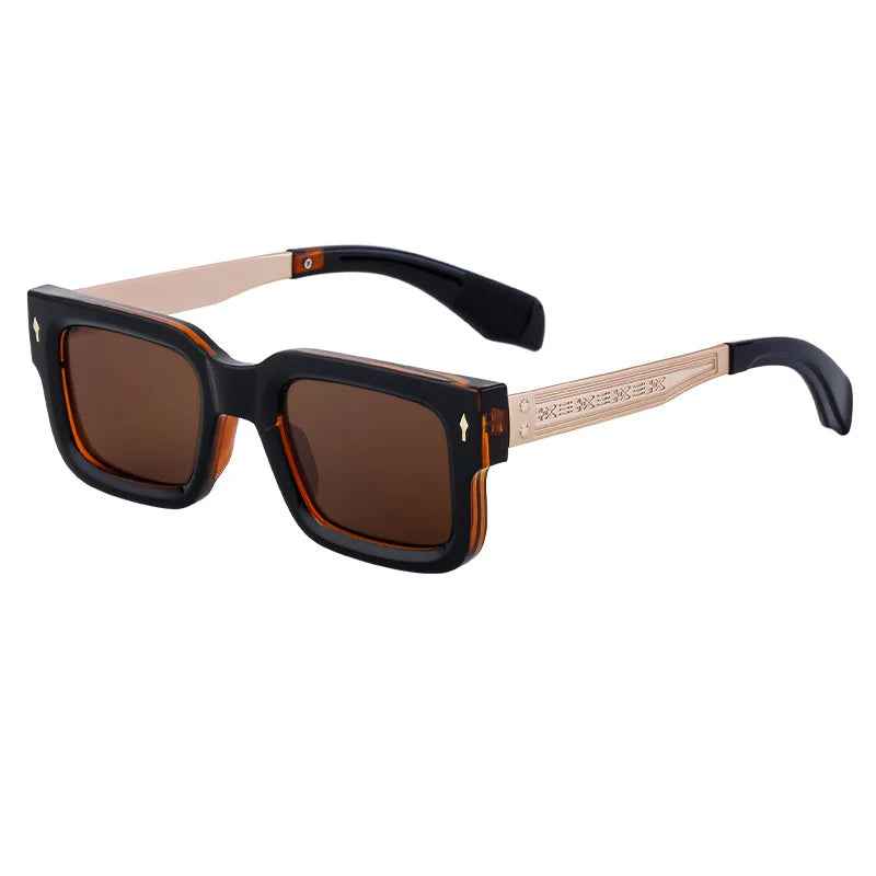 Stylish Wayfarer Sunglasses for Ultimate UV Protection Brown