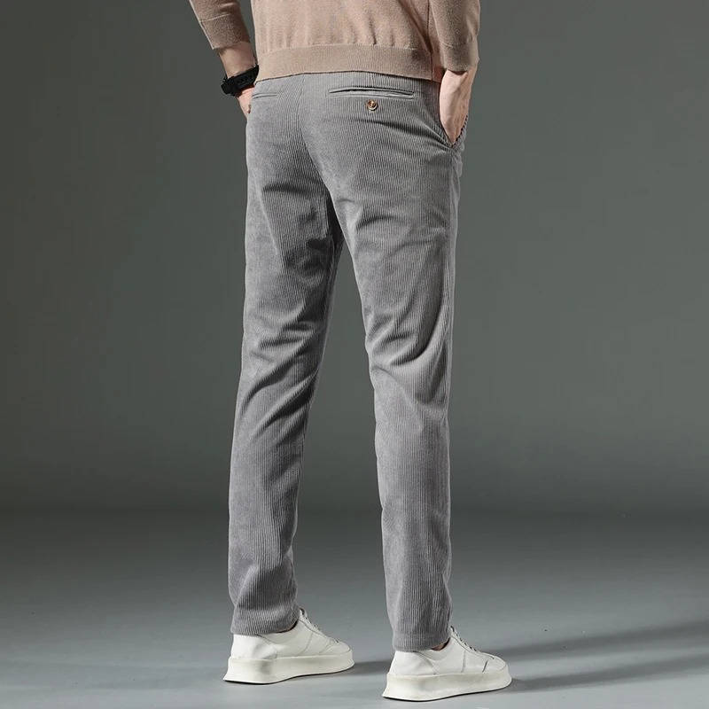 Men's Stylish Corduroy Trousers for Comfortable Everyday Wear