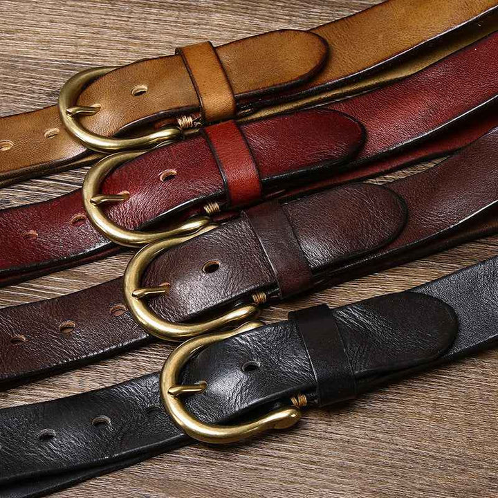 Durable Cowhide Leather Belt for Everyday Wear