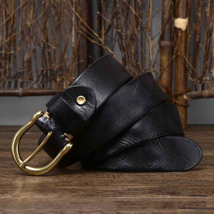 Durable Cowhide Leather Belt for Everyday Wear