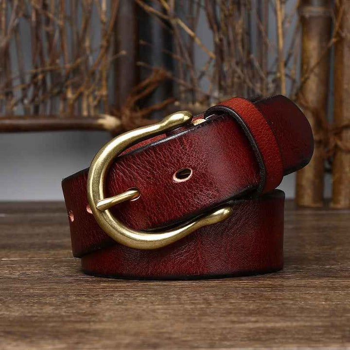 Durable Cowhide Leather Belt for Everyday Wear