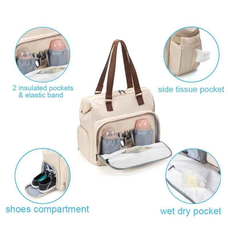 Chic Designer Diaper Bag