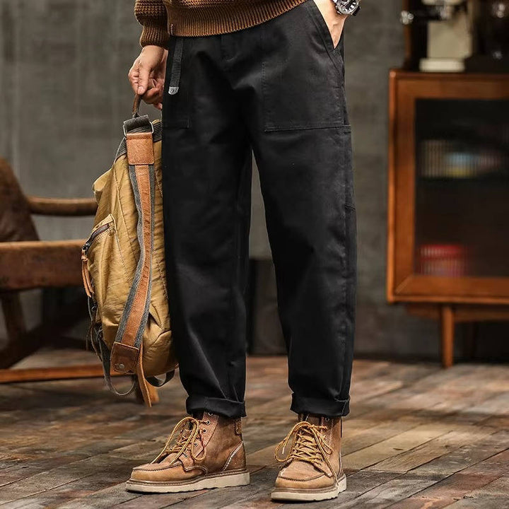 Men's Relaxed Fit Work Pants Black
