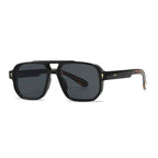 Polarized Horizon Sunglasses for Ultimate UV Protection Black Leopard