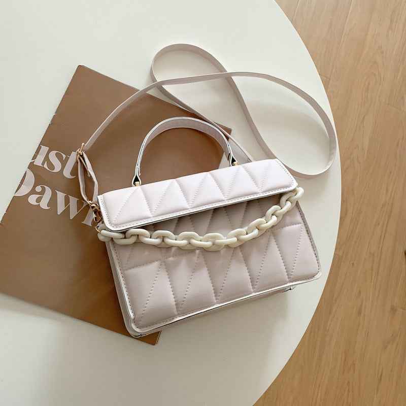 Elegant Vienna-Inspired Handbag White