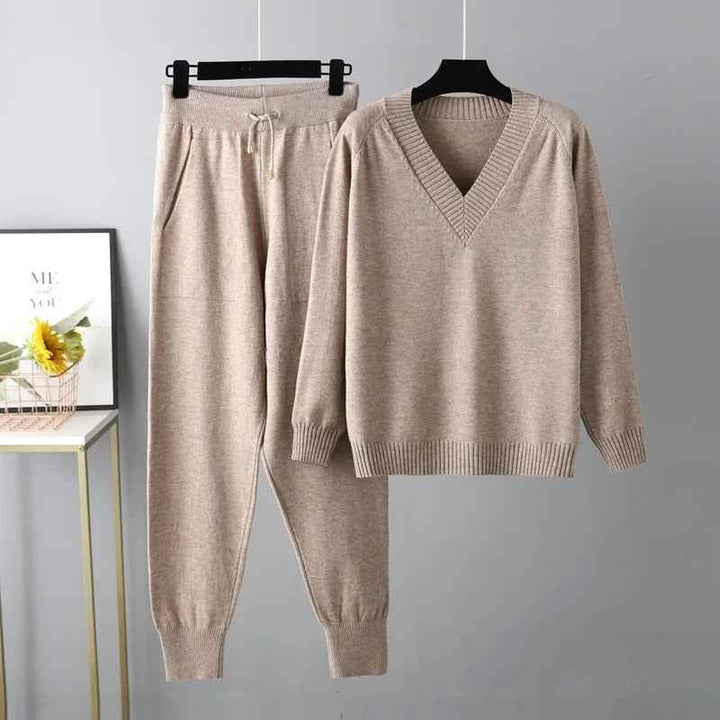 Serenity 2-Piece Lounge Set Khaki