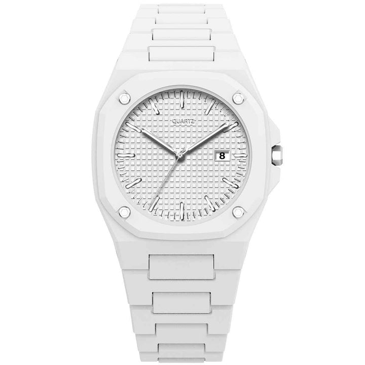 Elegant Quartz Watch for Timeless Style Alabaster