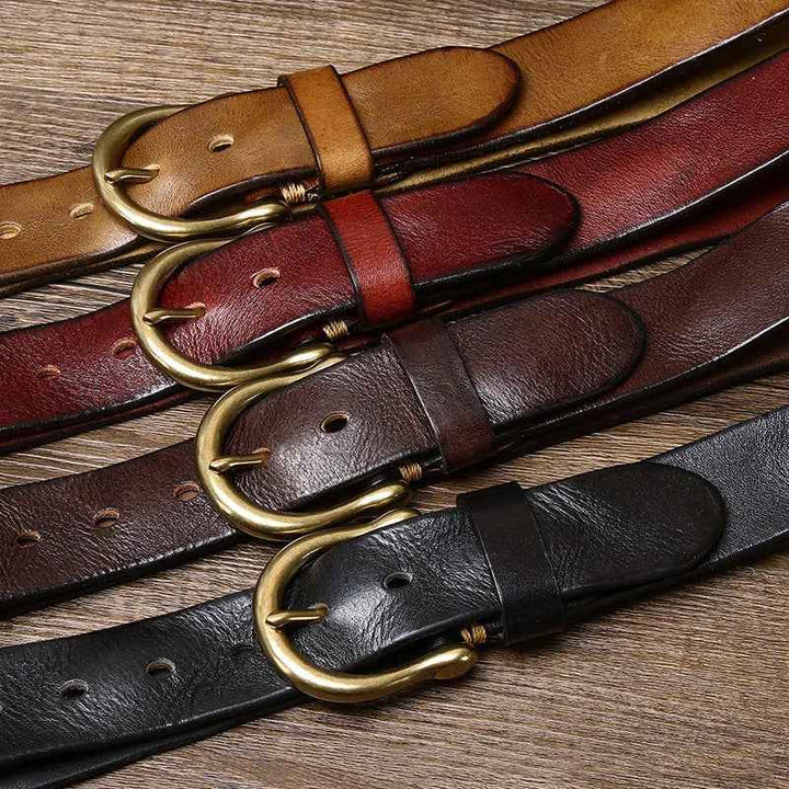 Durable Cowhide Leather Belt for Everyday Wear