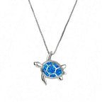Serene Turtle Pendant Necklace