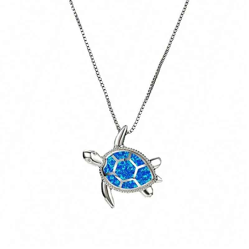 Serene Turtle Pendant Necklace