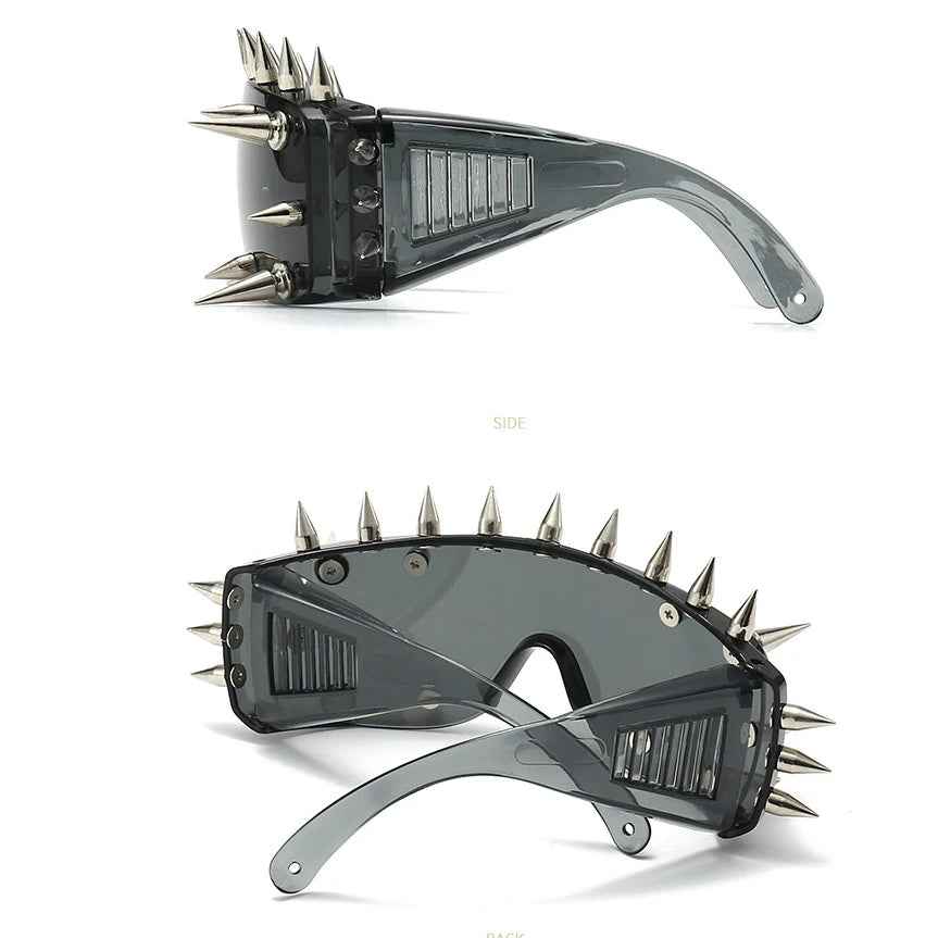 Edgy Spiked Sunglasses