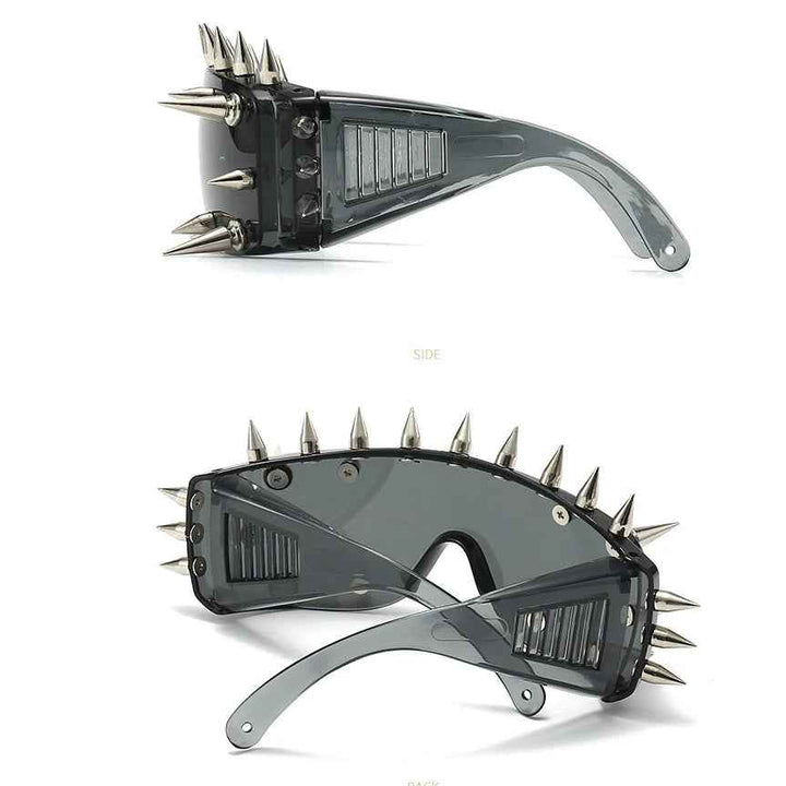 Edgy Spiked Sunglasses