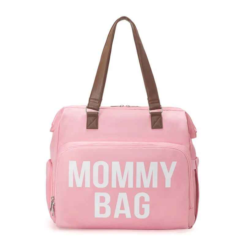Chic Designer Diaper Bag Pink