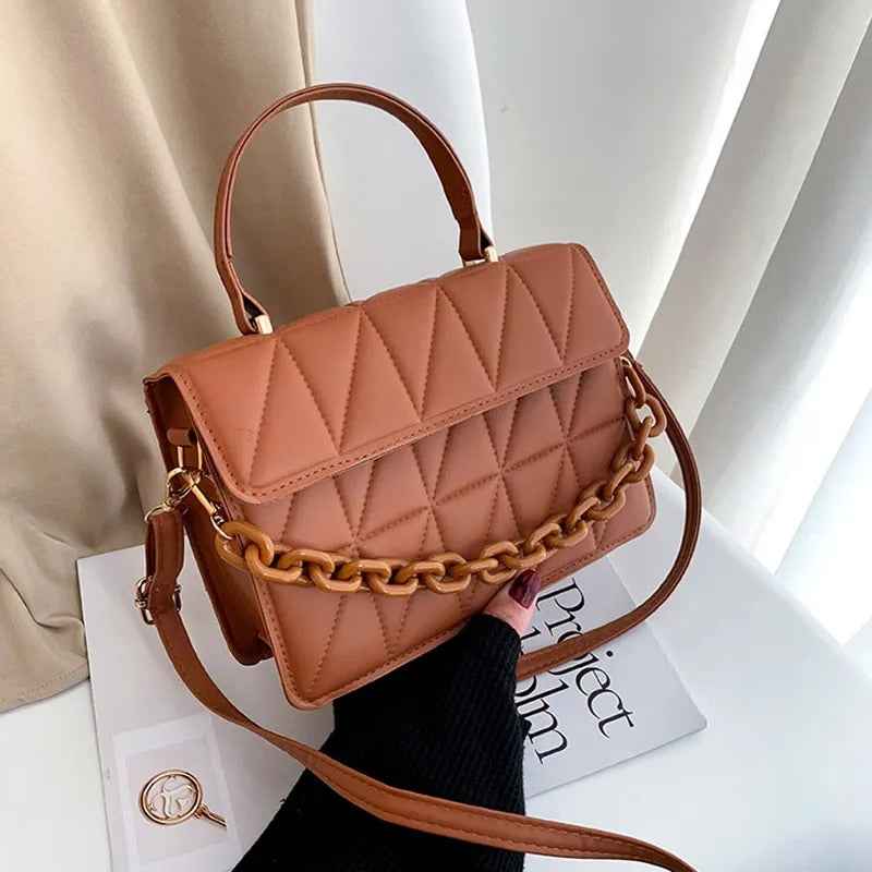 Elegant Vienna-Inspired Handbag Brown