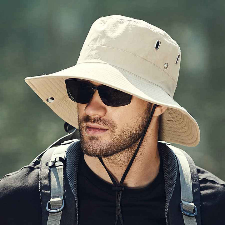 Adventure-Ready Bucket Hat Beige