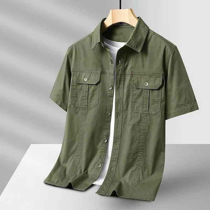 Men's Short Sleeve Cargo Shirt