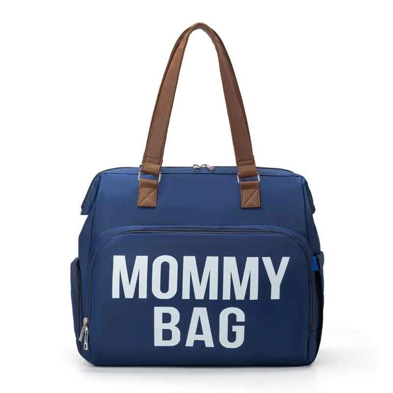 Chic Designer Diaper Bag Navy
